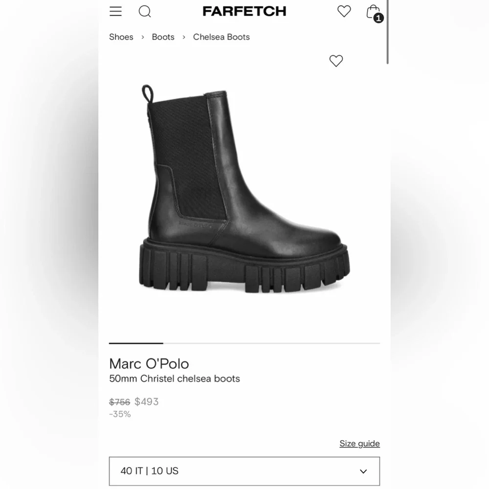 Marc O’Polo Lug Sole Chelsea Boots